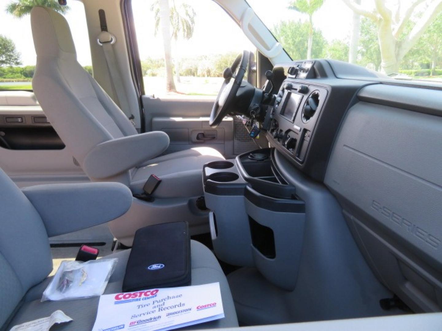 2011 Dark Blue /Gray Ford E-Series Wagon E-350 XLT Super Duty (1FBNE3BS4BD) with an 6.8L V10 SOHC 20V engine, located at 4301 Oak Circle #19, Boca Raton, FL, 33431, (954) 561-2499, 26.388861, -80.084038 - You are looking at a Gorgeous 2011 Ford Econoline E350 XLT Norcal Max High Top Handicap Wheelchair Conversion Van with 6.8L V10, 15K Original Miles, 9 Inch Lowered Floor, Braun UVL Side Entry Wheelchair Lift, Remote Control Power Side Entry Doors, Expanded Side Entry Doors, Q Straint Tie Down, Syste - Photo#97